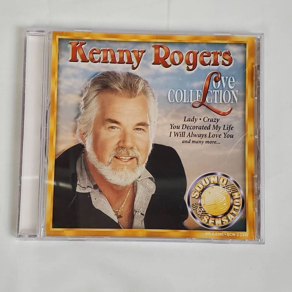 Kenny Rogers Love Collection CD Greatest Romantic Hits Sound Sensation Series